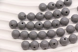 10mm Gray Acrylic Gumball Beads #3960