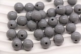 12mm Gray Acrylic Gumball Beads #3959