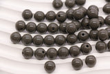 10mm Taupe Gray Acrylic Gumball Beads #3957