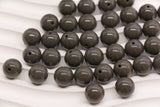 12mm Taupe Gray Acrylic Gumball Beads #3956