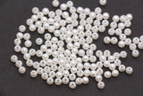 4mm Wrinkle Pearlized Acrylic Beads #3982