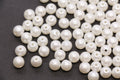 8mm Pearlized Acrylic Wrinkle Beads