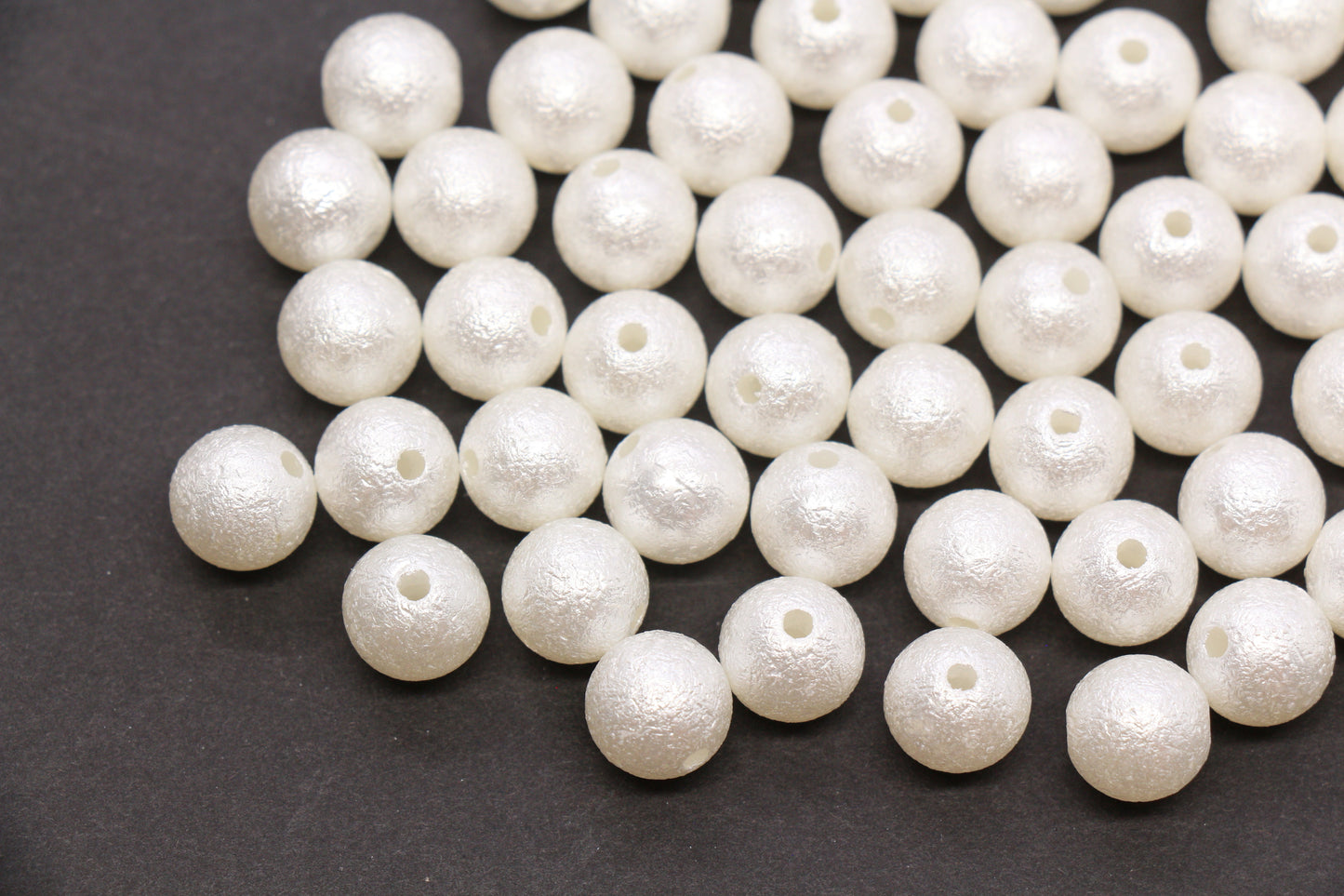 10mm Wrinkle Pearlized Acrylic Beads #3979