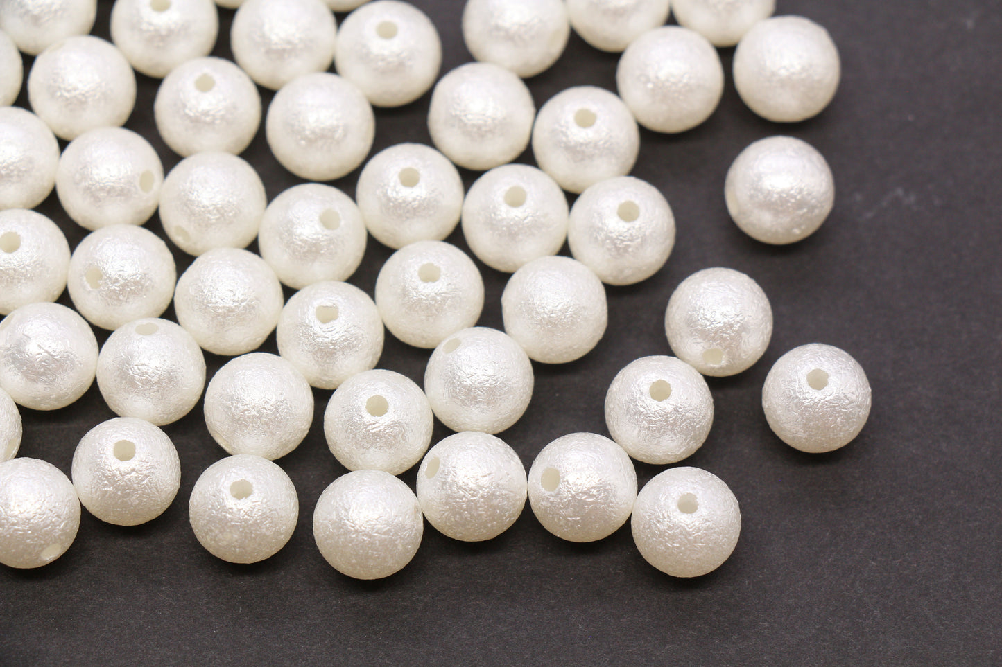 10mm Wrinkle Pearlized Acrylic Beads #3979