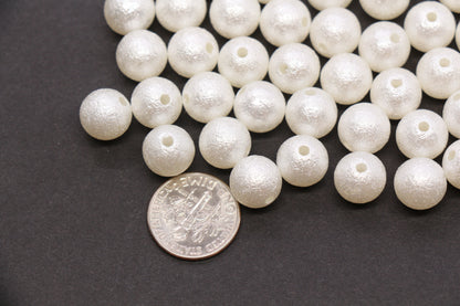 10mm Wrinkle Pearlized Acrylic Beads #3979