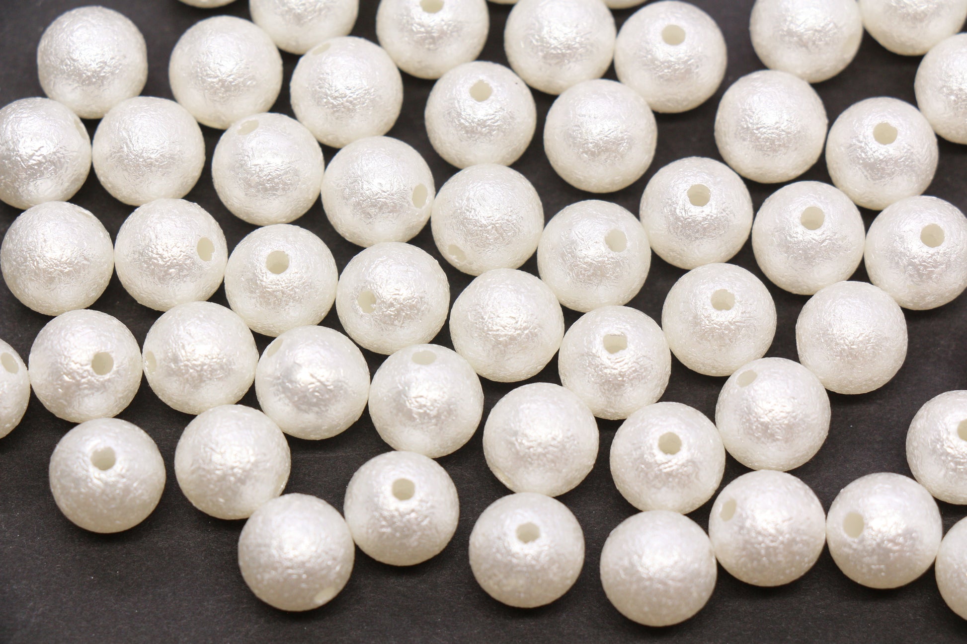 10mm Wrinkle Pearlized Acrylic Beads #3979