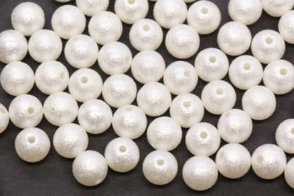 10mm Wrinkle Pearlized Acrylic Beads #3979