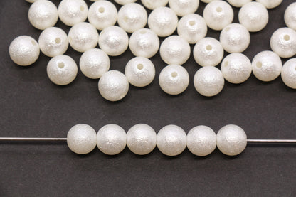 10mm Wrinkle Pearlized Acrylic Beads #3979