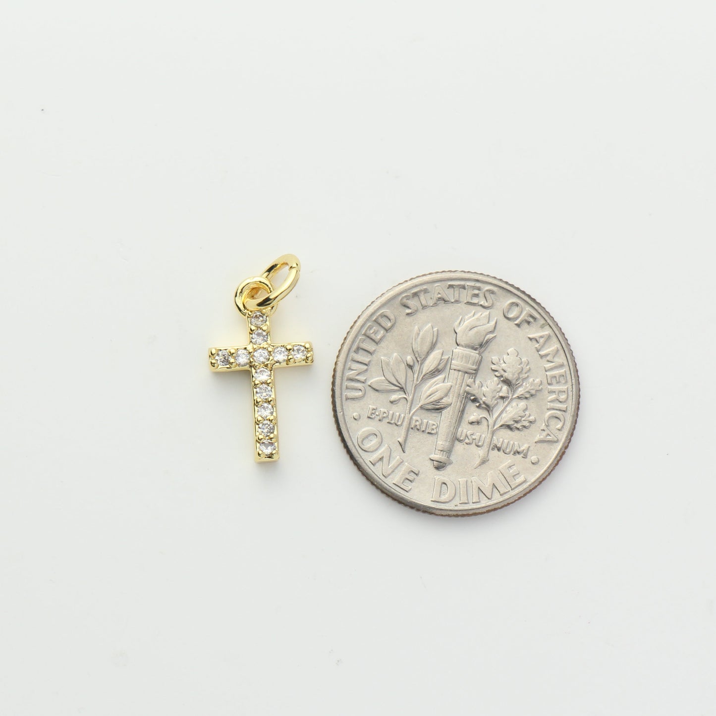 Dainty Cross Charm