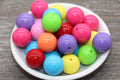 20mm Multicolor Acrylic Gumball Beads