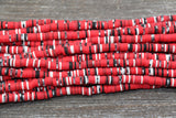 6mm multicolored heishi beads for bracelets and DIY jewelry