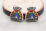 God's Promise silicone focal beads for pens and keychains