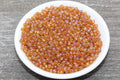 4mm 6/0 rainbow transparent glass seed beads for bracelets