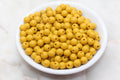 8mm Dark Mustard Acrylic Gumball Beads