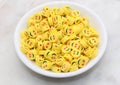 9mm-10mm heart eye emoji polymer clay beads, heart clay charms for bracelets