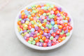 Pastel Heart Acrylic Symbol Beads