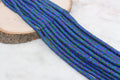 6mm blue purple green mix speckled heishi beads for bracelets and DIY jewelry