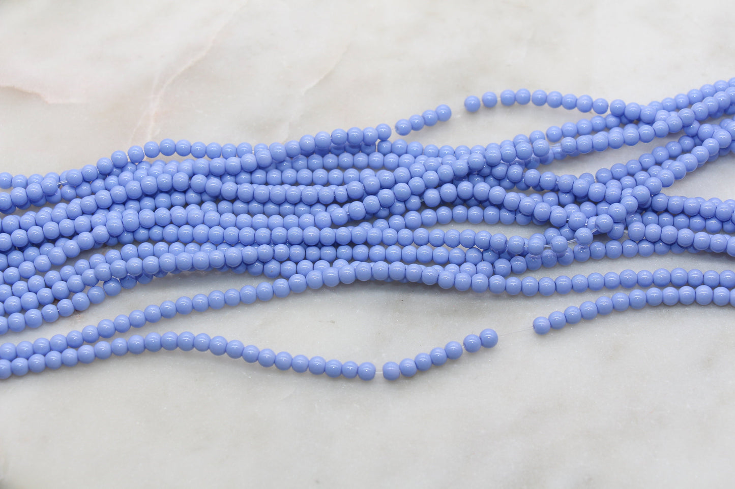 4mm colorful round glass beads for jewelry making