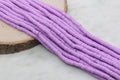 6mm orchid purple heishi beads for bracelets and DIY jewelry