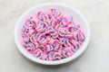 10mm pig polymer clay beads, animal clay charms for bracelets 2