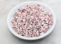 9mm-10mm skull face polymer clay beads, halloween clay charms for bracelets 2