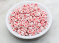 9mm-10mm bloody hands polymer clay beads, halloween clay charms for bracelets