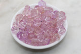 Rose Flower Beads, Mix Size Frosted Ombre Rose Flower Beads, Flower Chunky Beads, Jewelry Beads, Beads for Bracelet #3238