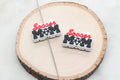 Soccer Ball Mom PVC silicone focal beads for pens and keychains