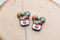 Autism Puzzle Pieces silicone focal beads for pens and keychains