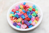 Mix Bunny Polymer Clay Beads, Cute Bunny Clay Beads, Bunny Clay Loose Beads, Easter Themed Bunny Beads, Jewelry Beading Supplies #548