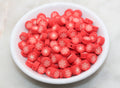 9mm-10mm snowflake polymer clay beads, christmas clay charms for bracelets