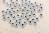 glow in dark star beads for jewelry making and craft projects.