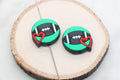 Football PVC silicone focal beads for pens and keychains