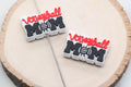 Volleyball Mom PVC silicone focal beads for pens and keychains