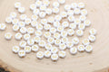 7mm Mixed Acrylic Letter Beads #1310