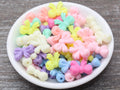 20 x 15mm Colorful Acrylic Bow Beads