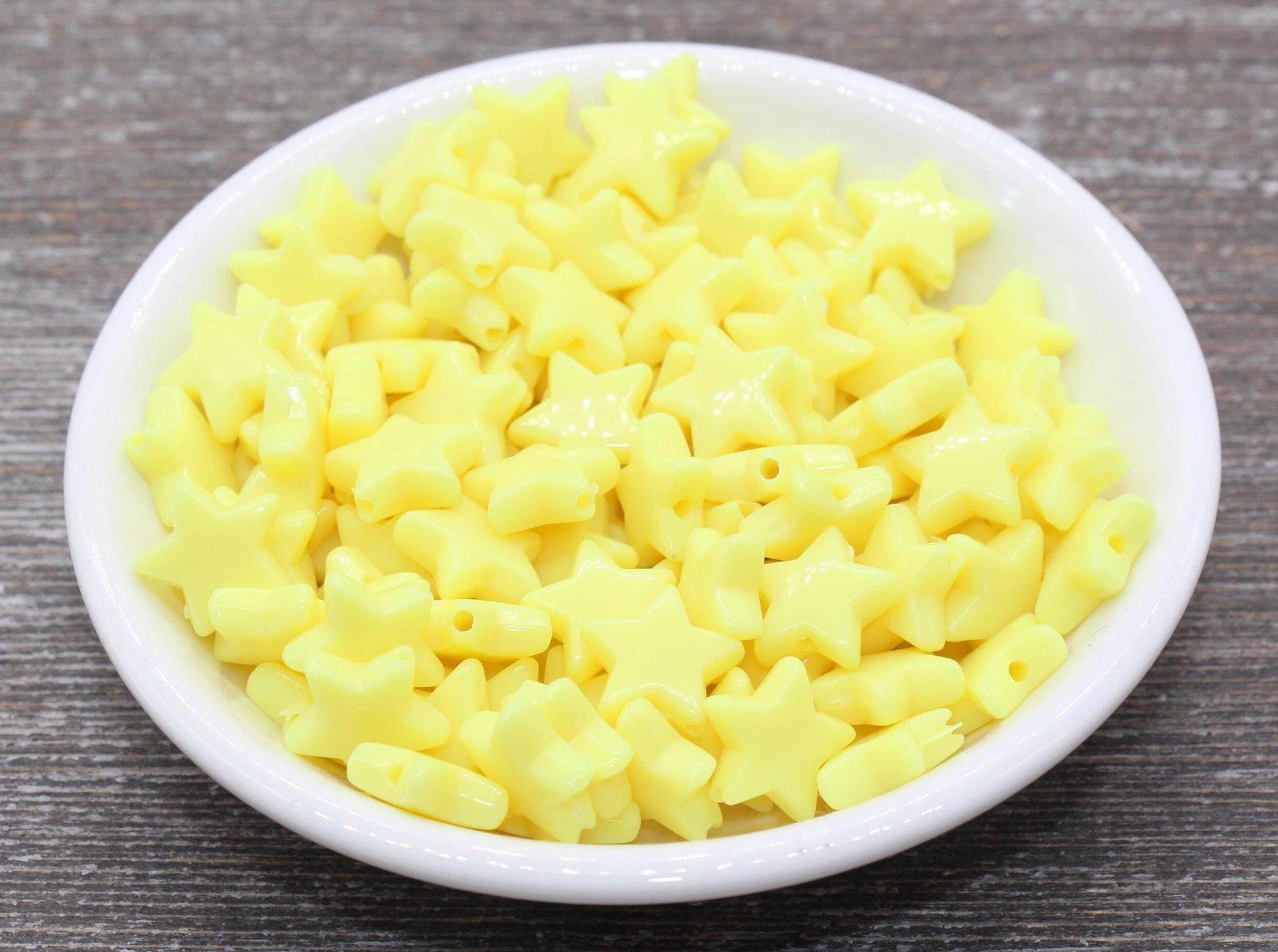 Pastel Acrylic Star Beads
