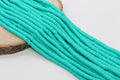 6mm turquoise heishi beads for bracelets and DIY jewelry
