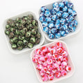 12mm camo silicone beads for pens and keychains