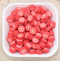 9mm-10mm tomato polymer clay beads, food clay charms for bracelets