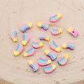 9mm-10mm shooting star polymer clay beads, nature clay charms for bracelets