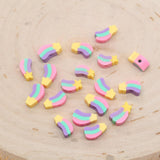 Shooting Star Beads, Polymer Clay Beads, Jewelry Beads, Bead for Bracelet #690