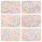 Glow in The Dark Letter, Alphabet Beads, Letter A-Z Beads, Individual Letter Beads, Single Letter Beads, Name Initial Beads, Size 7mm