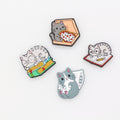 Cat silicone focal beads for pens and keychains