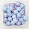 15mm patterned print silicone beads for pens and keychains
