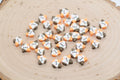 9mm-10mm cat polymer clay beads, animal clay charms for bracelets 2