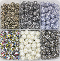 12mm leopard print silicone beads for keychains