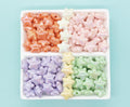 21 x 20mm Iridescent Acrylic Star Beads