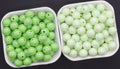 12mm Green AB Acrylic Gumball Beads