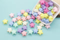 18mm Mixed Acrylic Star Beads